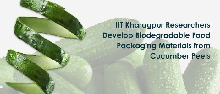 Cucumber Peels for Ecofriendly Food Packaging