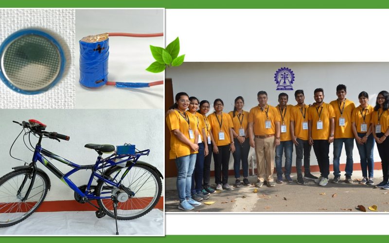 IIT Kharagpur Develops Affordable and Fast Charging E-Cycles with Na-ion based batteries.