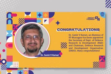 Dr. Samir V. Kamat, an Alumnus of IIT Kharagpur named the next DRDO Chief