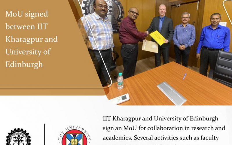 IIT Kharagpur inks MoU with University of Edinburgh