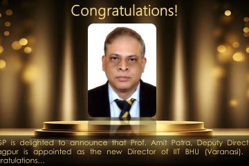 Prof. Amit Patra is Appointed the New Director of IIT BHU by Ministry of Education