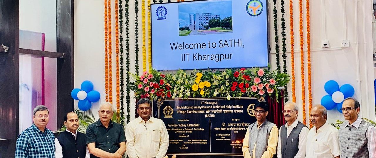 DST Secretary Prof. Abhay Karandikar inaugurates SATHI facility at IIT Kharagpur