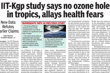 No Severe Ozone Depletion in the Tropics