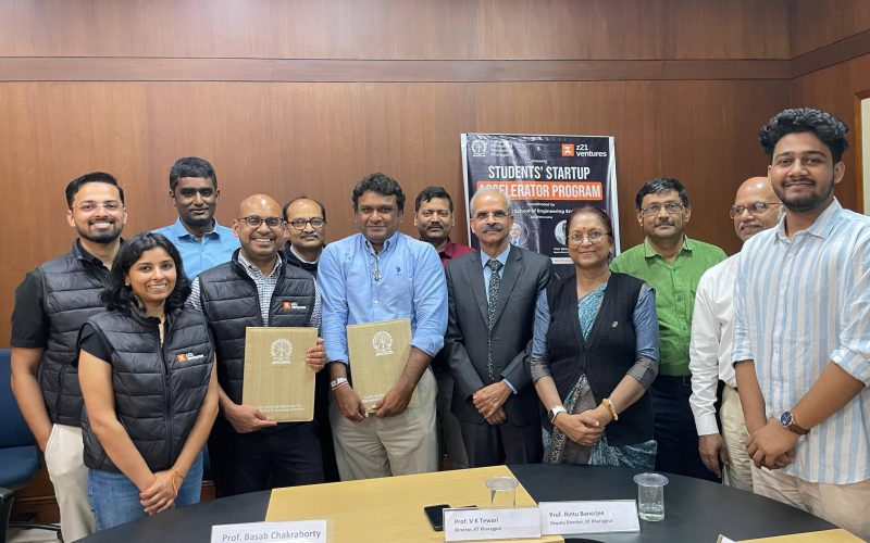 IIT Kharagpur Partners with z21 Ventures, founded by IIT Alumni, to Launch ‘KGP Forge Entrepreneur’ a Start-up Accelerator Program