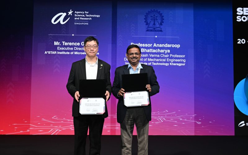 IIT Kharagpur and A*STAR Singapore Forge Strategic Partnership to Advance Semiconductor Innovation in Asia